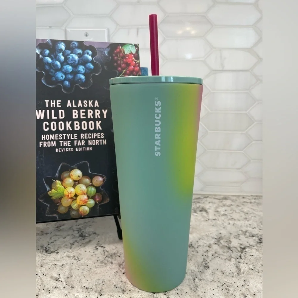 Starbucks 2024 Spring MultiColor Spray Gradient Ombre Tumbler. Brand New. NWT!